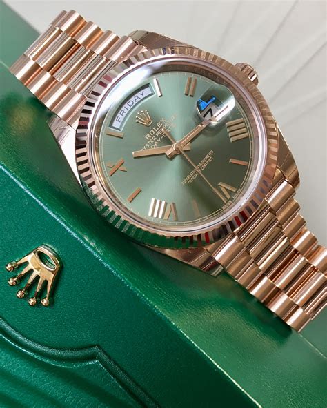 Rolex day date 40 watch